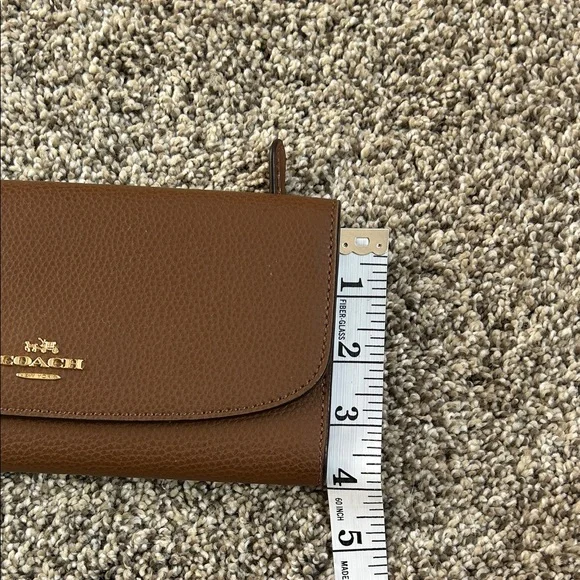 Coach Tan Leather Wallet - Picture 8 of 8